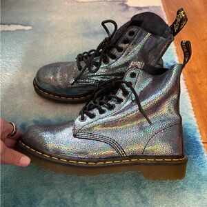 Dr. Martens Iridescent Boots